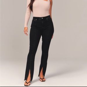 Abercrombie - High Rise Straight Leg w/ Slit